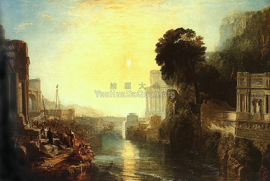 Dido Building Carthage - 约瑟夫·玛罗德·威廉·透纳